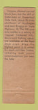 Matchbook Cover - Greenleaf Lake State Park Braggs OK