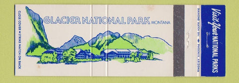Matchbook Cover - Glacier National Park MT WEAR Full Length