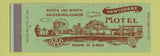Matchbook Cover - Hawthorne Motel Galesburg IL