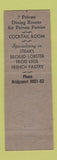 Matchbook Cover - Charlie's Cafe Exceptionale Minneapolis MN