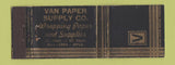 Matchbook Cover - Van Paper Supply St Paul MN WEAR