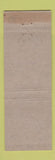 Matchbook Cover - Towne Lyne House Lynnfield MA