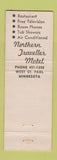 Matchbook Cover - Northern Traveller Motel West St Paul MN WEAR