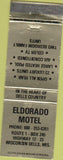 Matchbook Cover - Eldorado Motel Wisconsin Dells WI