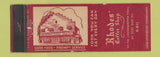 Matchbook Cover - Rhodes' Coffee Shop Scot Run PA WEAR
