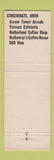 Matchbook Cover - Hathaway's Restaurant girlie Cincinnati OH