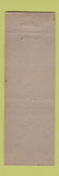 Matchbook Cover - Golden Glow Cafeteria York PA Lion Canada 1929