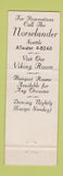 Matchbook Cover - Norselander Seattle WA