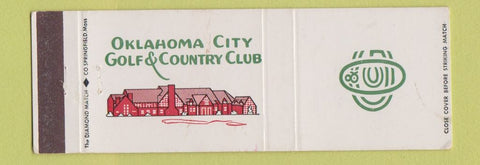 Matchbook Cover - Oklahoma City Golf and Country Club OK