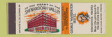 Matchbook Cover - George Washington Hotel Winchester VA