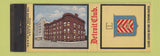 Matchbook Cover - Detroit Club MI