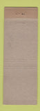 Matchbook Cover - Detroit Club MI