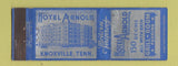 Matchbook Cover - Hotel Arnold Knoxville TN WEAR