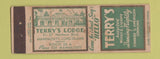 Matchbook Cover - Terry's Lodge Manhassett LI NY