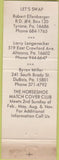 Matchbook Cover - Horseshoe Curve Match Club PA pinup WORN