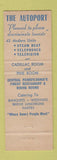 Matchbook Cover - The Autoport State College PA restaurant motel