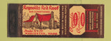 Matchbook Cover - Reynolds Red Roof Restaurant Worcester MA WEAR