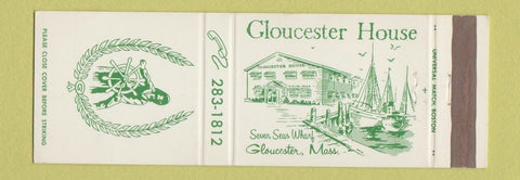 Matchbook Cover - Gloucester House MA