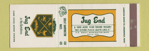 Matchbook Cover - Jug End Great Barrington MA