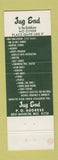 Matchbook Cover - Jug End Great Barrington MA