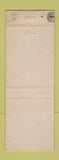 Matchbook Cover - Jones Food Restaurant Conneaut OH Full Length