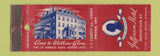 Matchbook Cover - Jefferson Hotel Watkins Glen NY