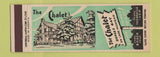 Matchbook Cover - The Chalet Donges Bay Thiensville WI