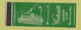 Matchbook Cover - Wachusett Country Club West Boylston MA