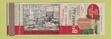 Matchbook Cover - Piper's Belmont Hotel Madison WI WEAR