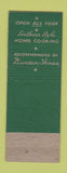 Matchbook Cover - Riverside Hotel Gatlinburg TN