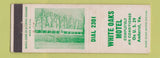 Matchbook Cover - White Oaks Motel Amherst VA low phone #