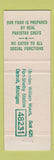 Matchbook Cover - Kashmir Restaurant New York City elephant