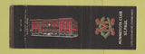 Matchbook Cover - Minnesota Club St Paul MN
