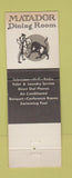 Matchbook Cover - Allen Park Motor Lodge MI WEAR