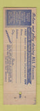 Matchbook Cover - Hotel Whitcomb St Joseph MI