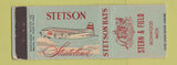 Matchbook Cover - Stetson Hats Stern Field Ironwood MI WEAR