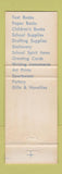 Matchbook Cover - Indiana State University Terre Haute IN WEAR