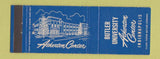 Matchbook Cover - Butler University Indianapolis IN Atherton Center