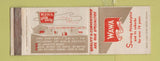 Matchbook Cover - Wawa Dairy Farms Philadelphia PA WEAR