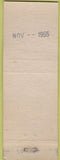 Matchbook Cover - Englewood Arms Hotel Chicago IL