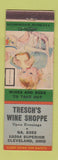 Matchbook Cover - Tresch's Wine Shoppe Cleveland OH