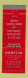 Matchbook Cover - Lincoln's Inn Cleveland OH