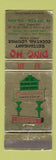 Matchbook Cover - Ding Ho Chinese Columbus OH WEAR