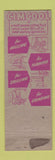 Matchbook Cover - Cimcool Operators Milling Machine Cincinnati OH