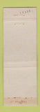 Matchbook Cover - James Bettridge Furnishings Toledo OH WEAR
