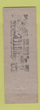 Matchbook Cover - McCArthy Motel Chillicothe OH