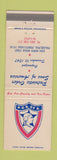 Matchbook Cover - Patriotic Order Sons of America Philadelphia PA