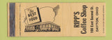 Matchbook Cover - Ripp's Coffee Shop Dayton OH WEAR