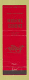Matchbook Cover - Endres Tavern Grove City OH