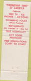Matchbook Cover - Pine Crest Motel Sioux Falls SD